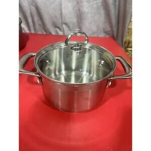 Chantal 2-Quart Soup Pot Induction 21 Steel Cookware SLIN32-160
